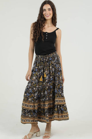 Tiered Maxi Skirt - Beach Gypsy