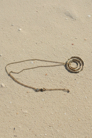Triple Ring Pendant Necklace - Beach Gypsy