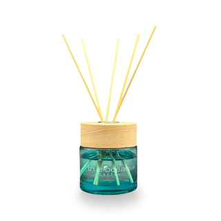 True Ocean Reed Diffuser bottle displayed upright, showing its label and cap design