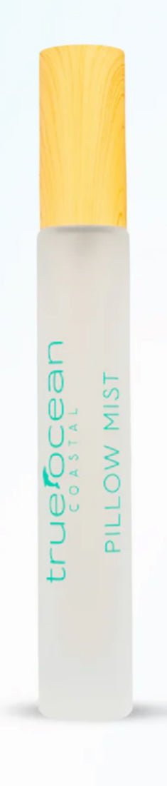 True Ocean Room & Pillow Spray bottle displayed upright, showing its label and cap design