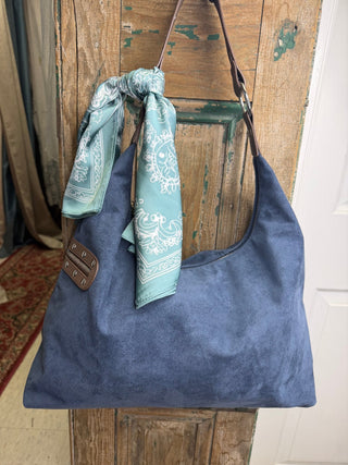 Turquoise Square Paisley Mandala Scarf - Beach Gypsy