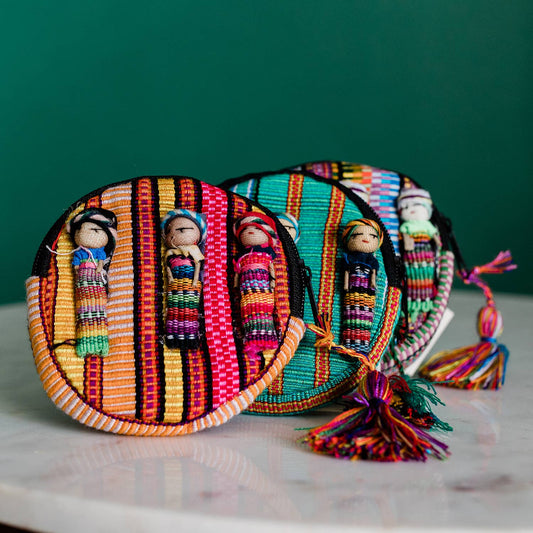 worry doll coin purse