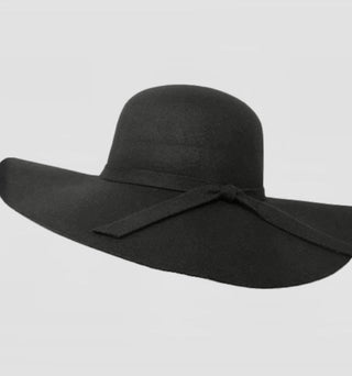 Wide Brim Felt Floppy Hat - Beach Gypsy